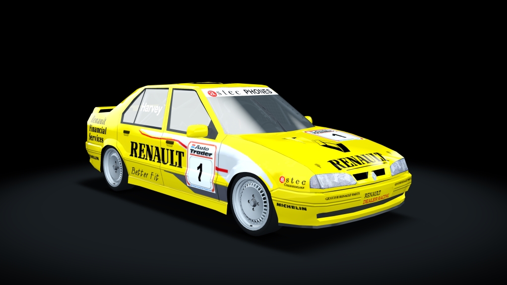 BTCC 1993 Renault 19, skin Harvey1