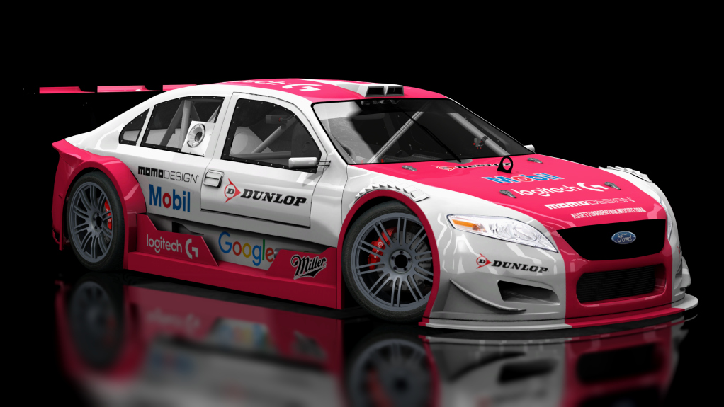 Top Car Ford Mondeo, skin one_two_team