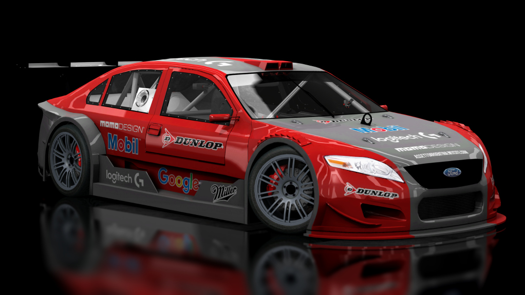 Top Car Ford Mondeo, skin red_riders_inverse