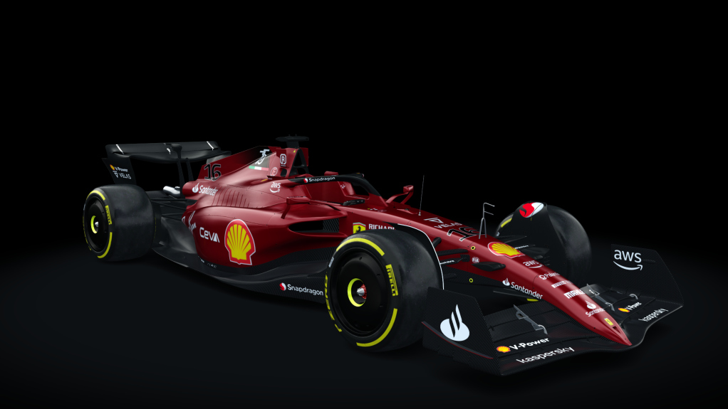 Grand Prix 2022 F1-75, skin Leclerc