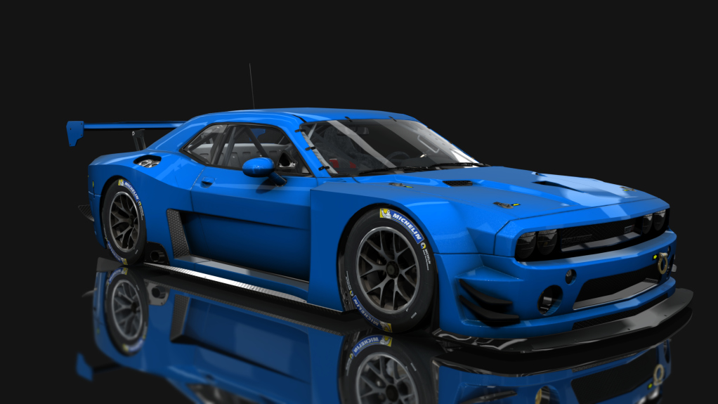 NextGen Dodge Challenger, skin blue